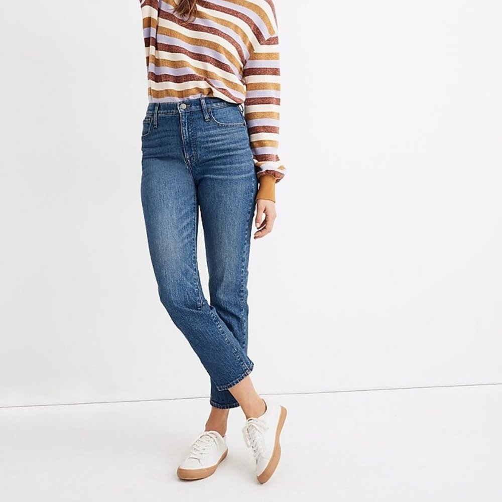 Madewell Classic Straight Jeans in Coldbrook Wash Size 26